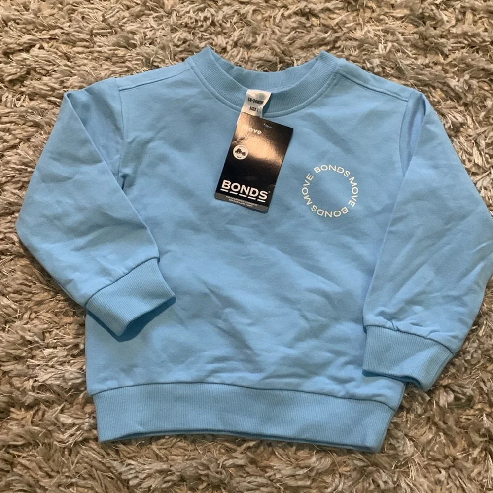 Bonds Kids Move Pullover - Picture 3 of 4